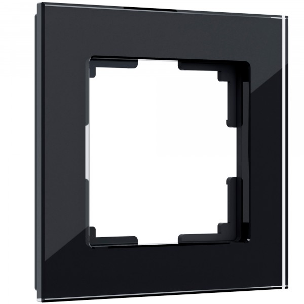 Рамка на 1 пост Werkel WL01-Frame-01 Favorit (черный) - купить в Иркутске
