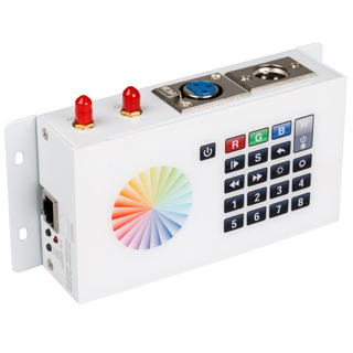 Контроллер DMX SR-2816WI White (12V, WiFi, 8 зон) (Arlight, IP20 Металл, 3 года) с гарантией 