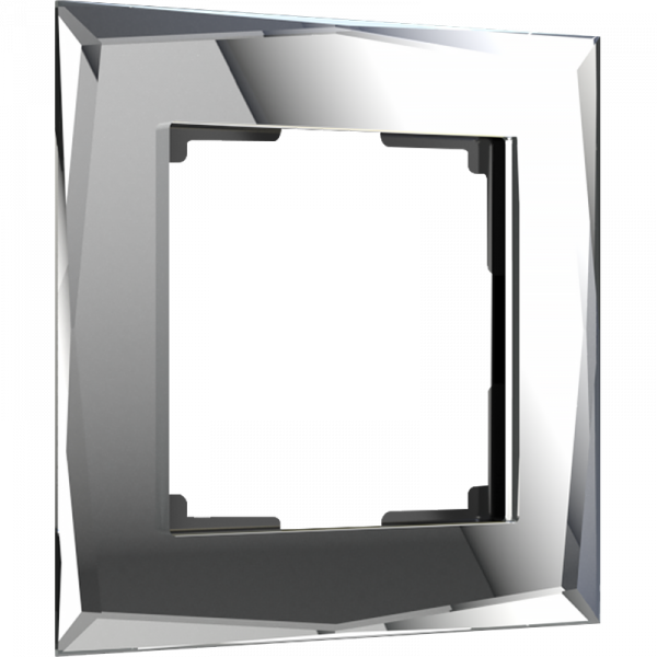 Рамка на 1 пост Werkel WL08-Frame-01 Diamant Зеркальные - купить в Иркутске