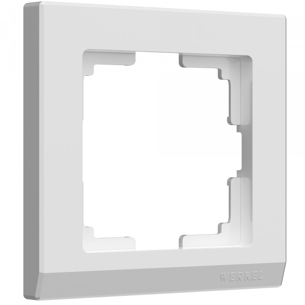 Рамка на 1 пост Werkel WL04-Frame-01 Stark (белый) - купить в Иркутске